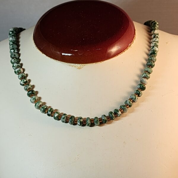 Tree agate neckelace