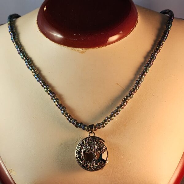 Czech glass necklace