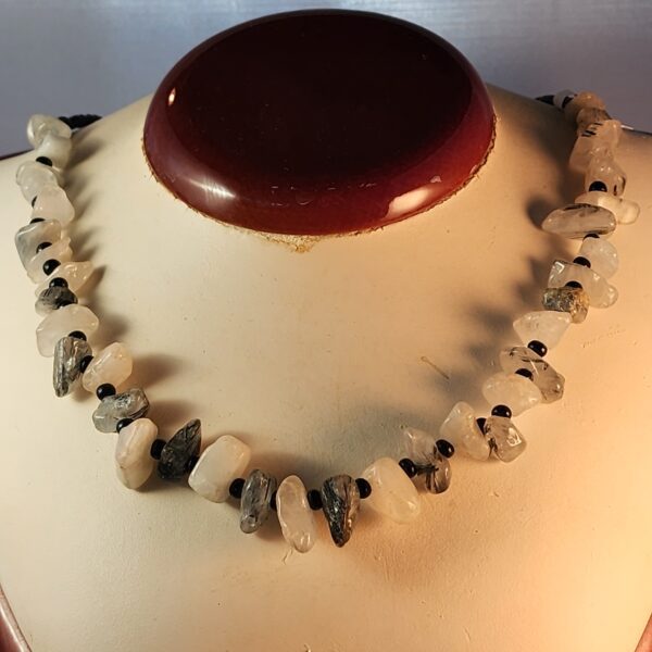 Smokey quartz necklace