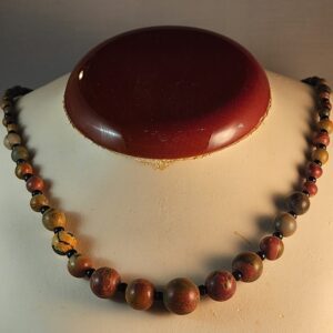 Red creek jasper necklace